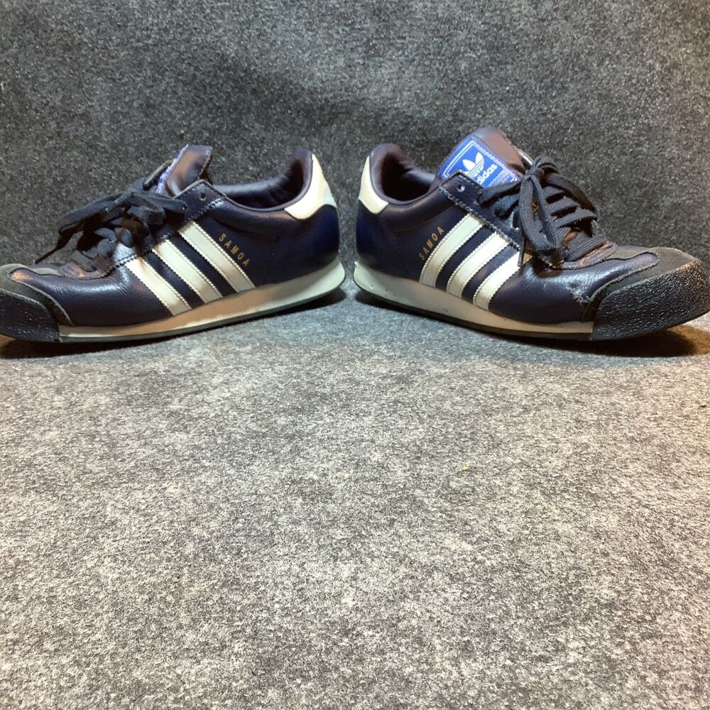 Adidas Original Samoa EG1577 Men’s Night Indigo Navy Blue White Size 9